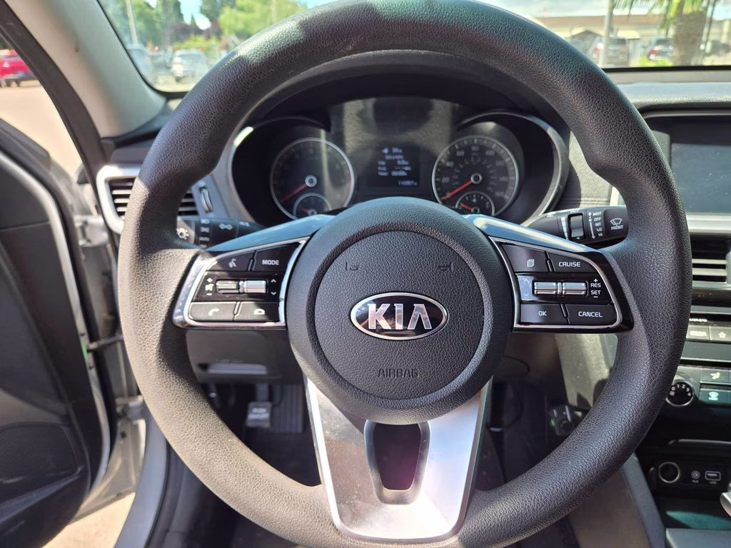 2019 Sparkling Silver Kia Optima LX FWD Sedan