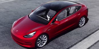 2022 Gray Tesla Model 3 Long Range AWD Sedan