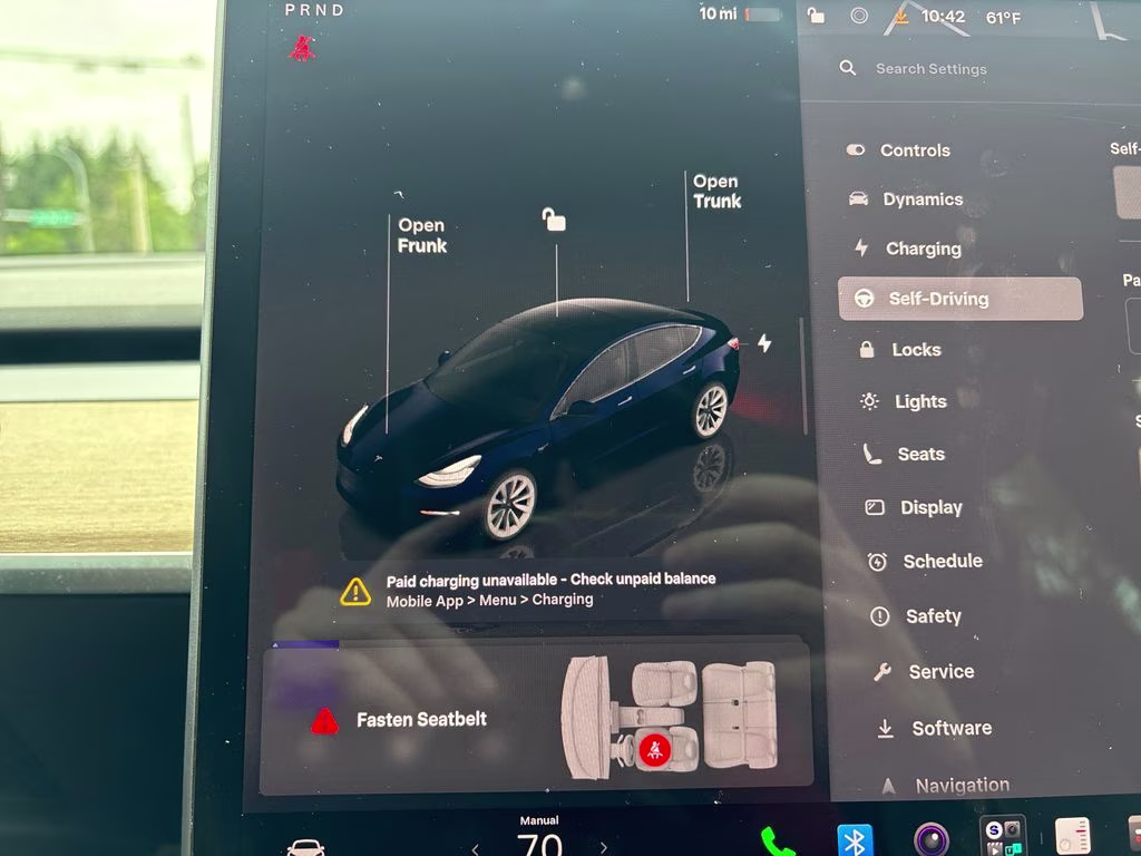 2022 Gray Tesla Model 3 Long Range AWD Sedan