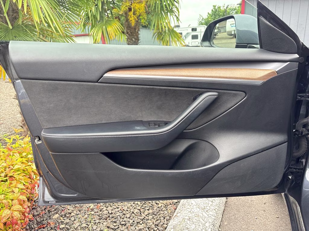 2022 Gray Tesla Model 3 Long Range AWD Sedan