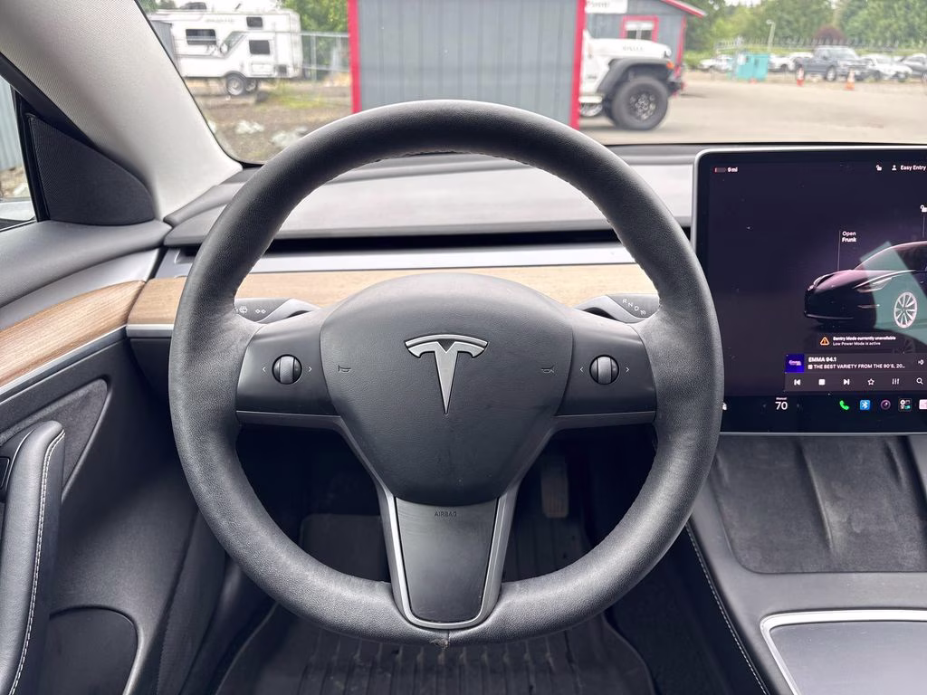2022 Gray Tesla Model 3 Long Range AWD Sedan