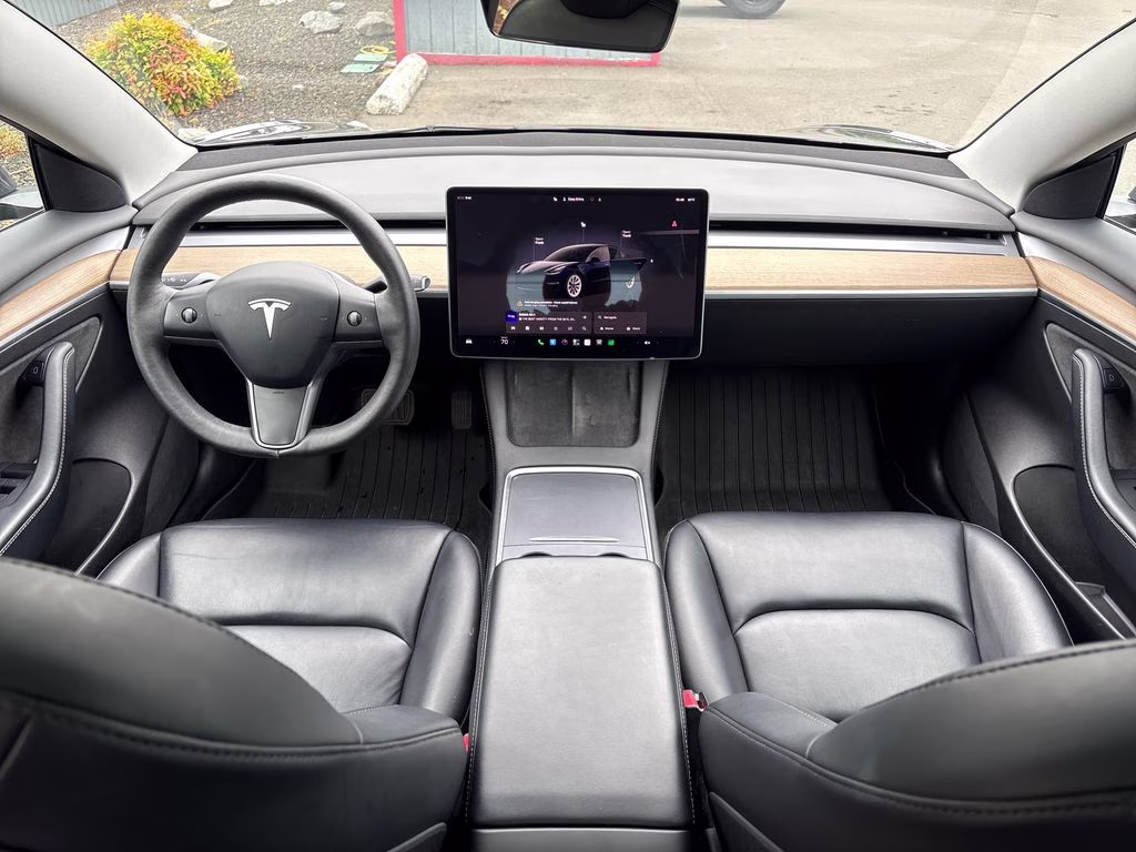 2022 Gray Tesla Model 3 Long Range AWD Sedan