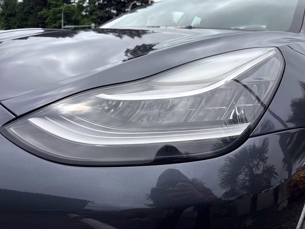 2022 Gray Tesla Model 3 Long Range AWD Sedan