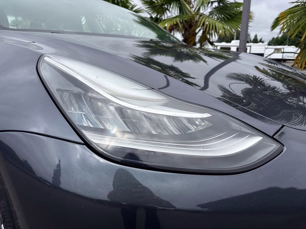 2022 Gray Tesla Model 3 Long Range AWD Sedan