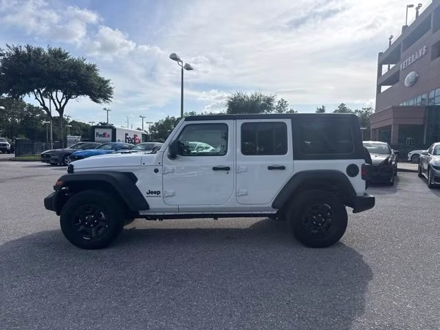 2026 Bright White Clearcoat Jeep Wrangler Sport 4X4 Convertible