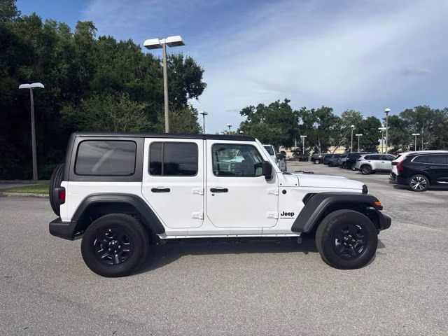 2026 Bright White Clearcoat Jeep Wrangler Sport 4X4 Convertible