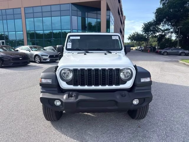 2026 Bright White Clearcoat Jeep Wrangler Sport 4X4 Convertible