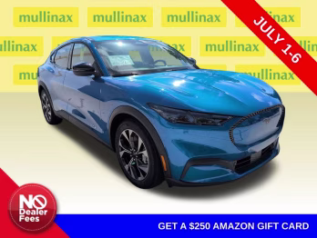 2026 Velocity Blue Metallic Ford Mustang Mach-E Select RWD SUV