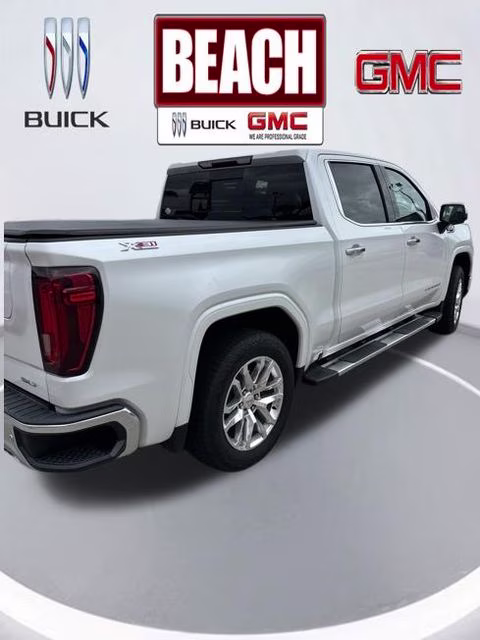 2022 White Frost Tricoat GMC Sierra 1500 SLT 4X4 Truck