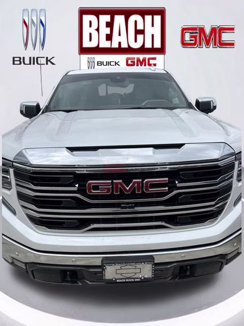 2022 White Frost Tricoat GMC Sierra 1500 SLT 4X4 Truck