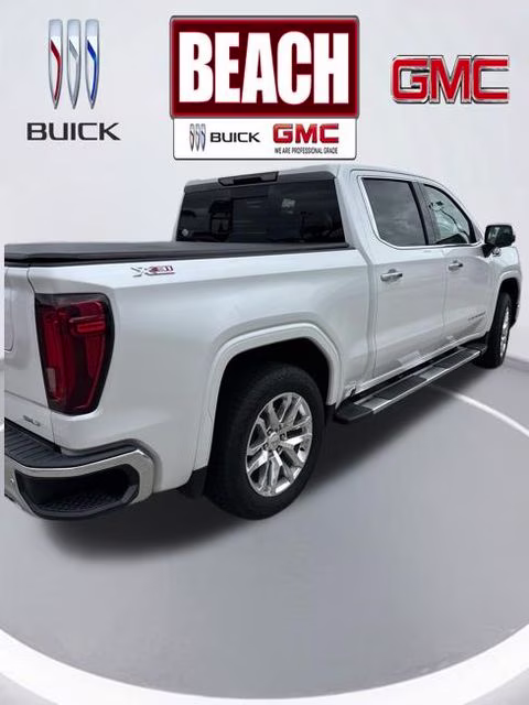 2022 White Frost Tricoat GMC Sierra 1500 SLT 4X4 Truck