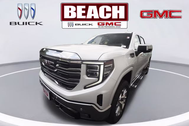 2022 White Frost Tricoat GMC Sierra 1500 SLT 4X4 Truck