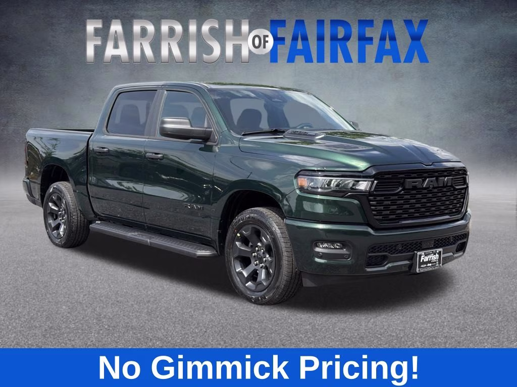2026 Serrano Green Metallic Ram 1500 Express 4X4 Truck