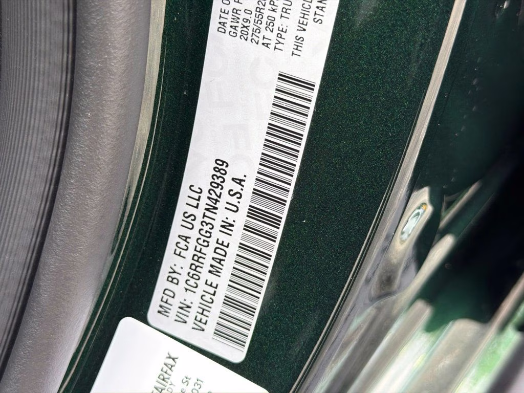 2026 Serrano Green Metallic Ram 1500 Express 4X4 Truck