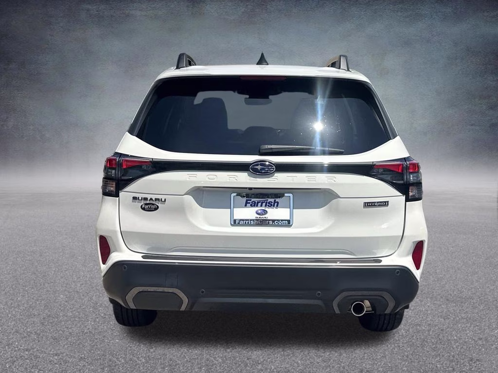 2026 Crystal White Subaru Forester Limited Hybrid AWD SUV