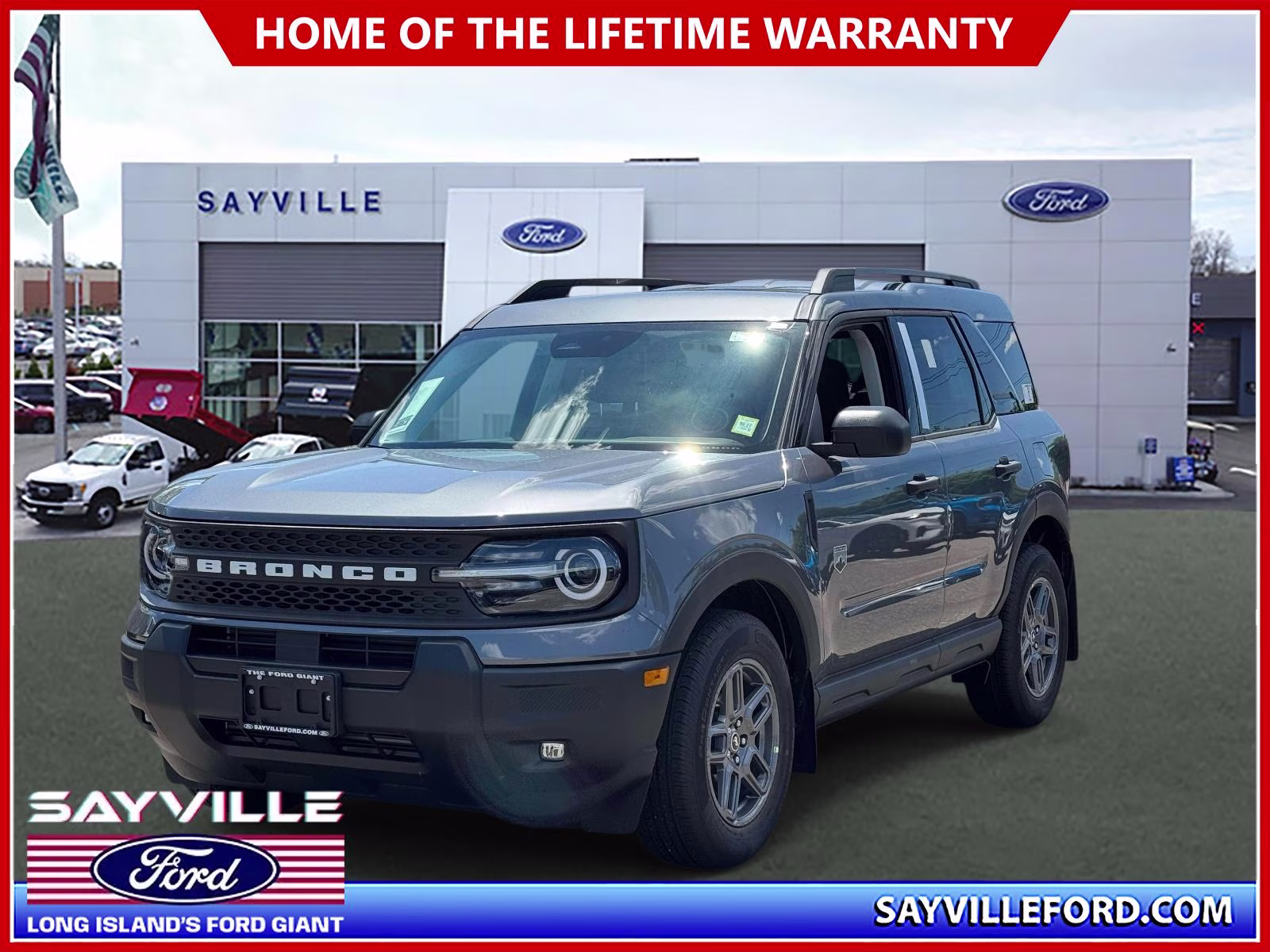 2026 Gray Ford Bronco Sport Big Bend 4X4 SUV