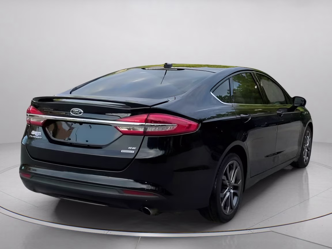 2017 Shadow Black Ford Fusion SE FWD Sedan