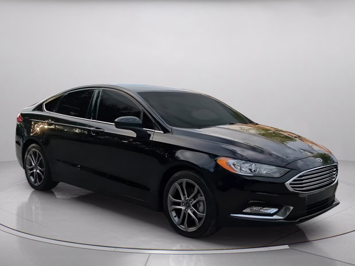 2017 Shadow Black Ford Fusion SE FWD Sedan