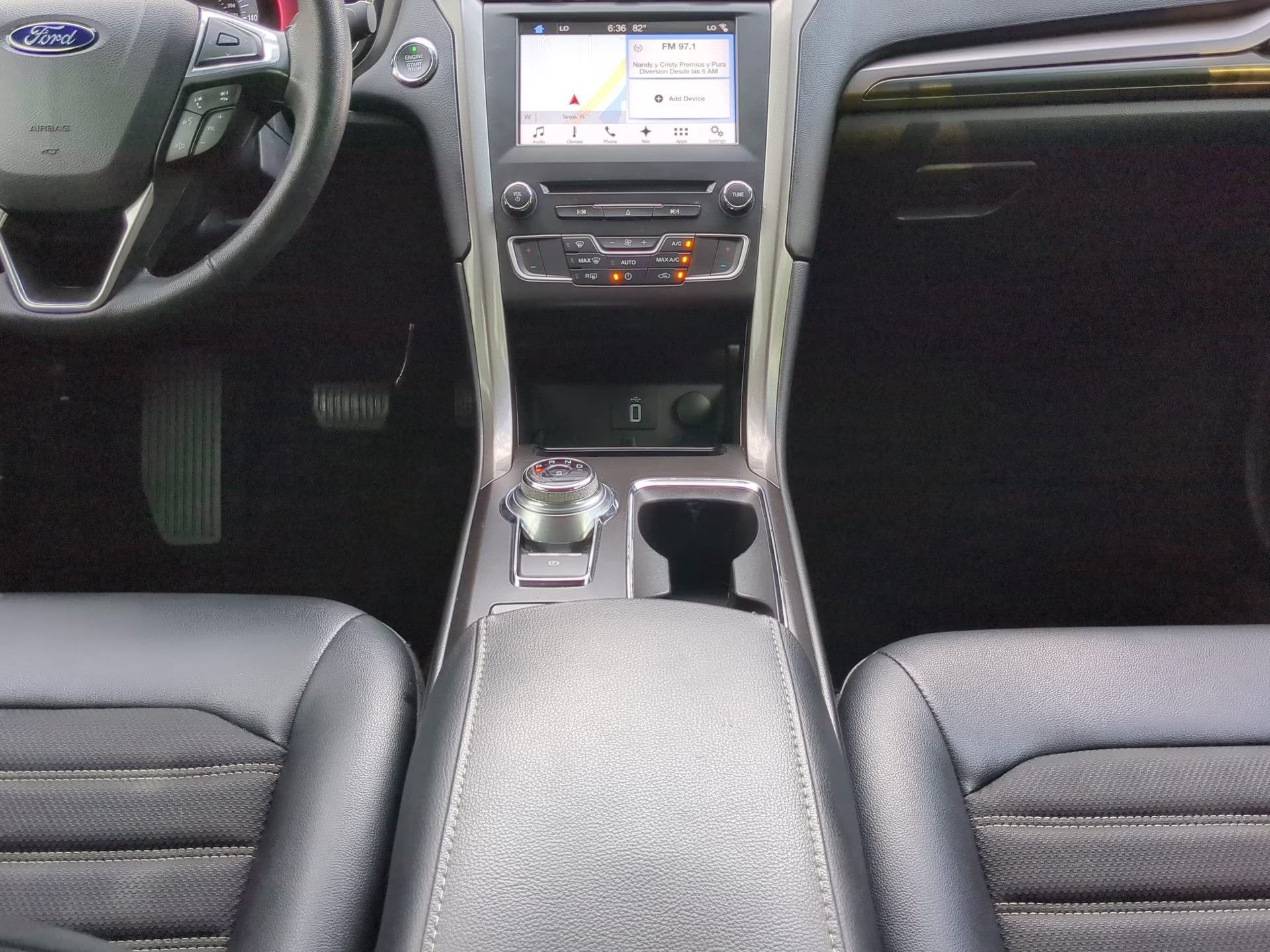 2017 Shadow Black Ford Fusion SE FWD Sedan