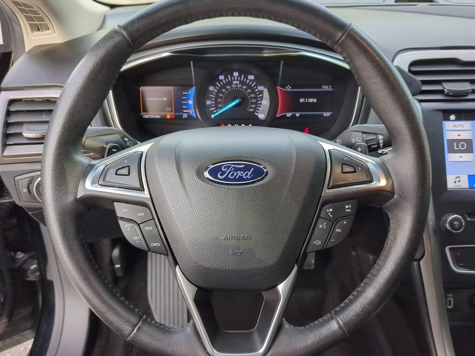 2017 Shadow Black Ford Fusion SE FWD Sedan