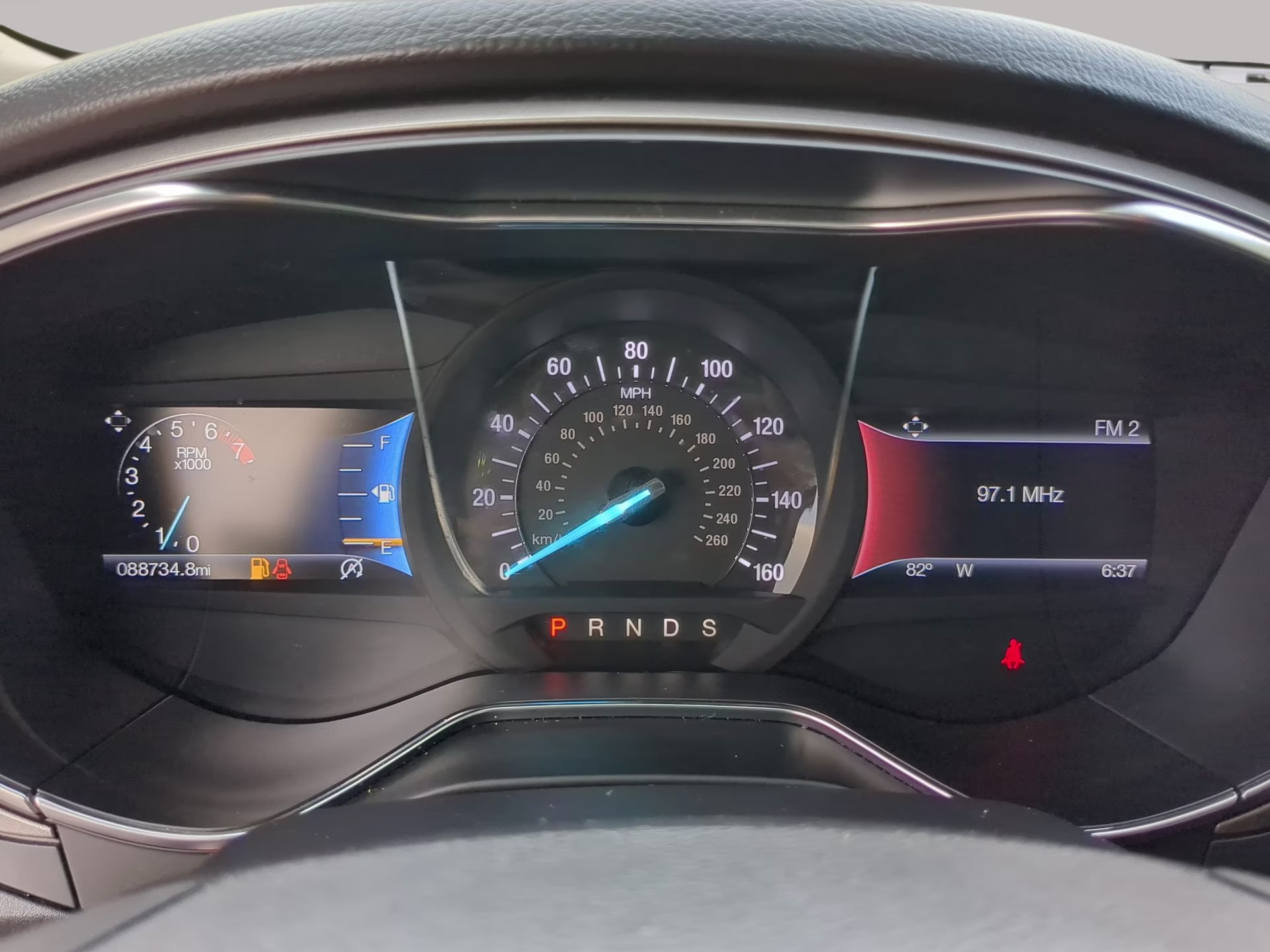 2017 Shadow Black Ford Fusion SE FWD Sedan