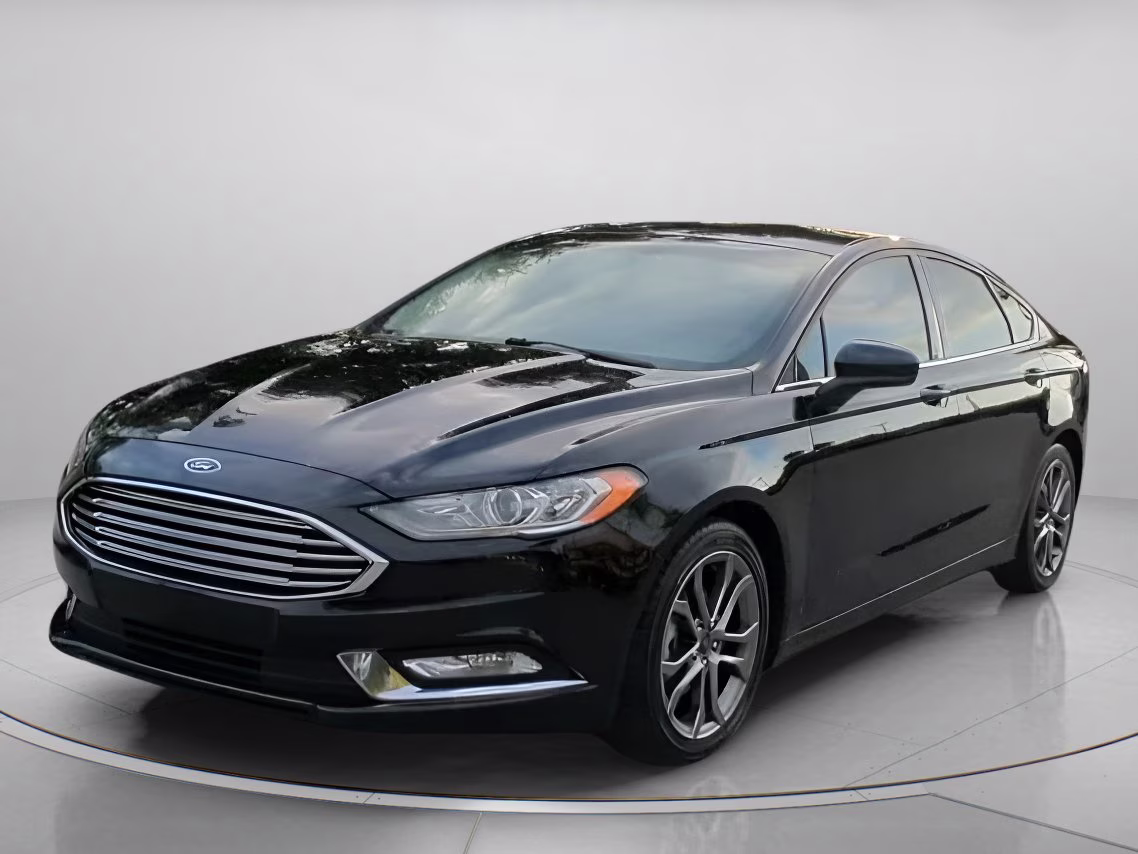 2017 Shadow Black Ford Fusion SE FWD Sedan