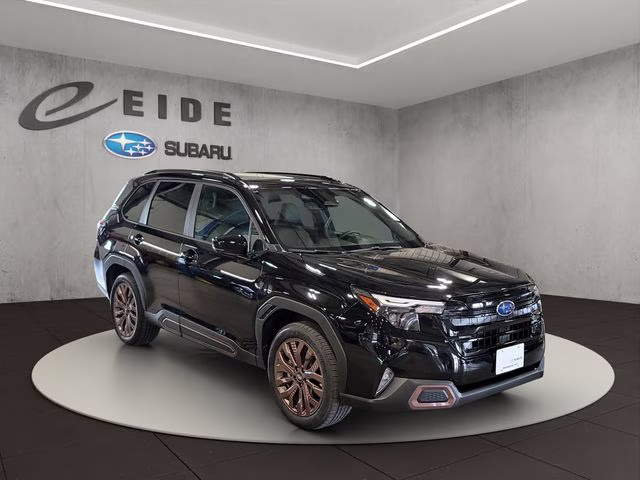 2026 Crystal Black Silica Subaru Forester Sport AWD SUV