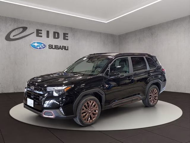2026 Crystal Black Silica Subaru Forester Sport AWD SUV