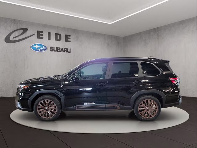 2026 Crystal Black Silica Subaru Forester Sport AWD SUV
