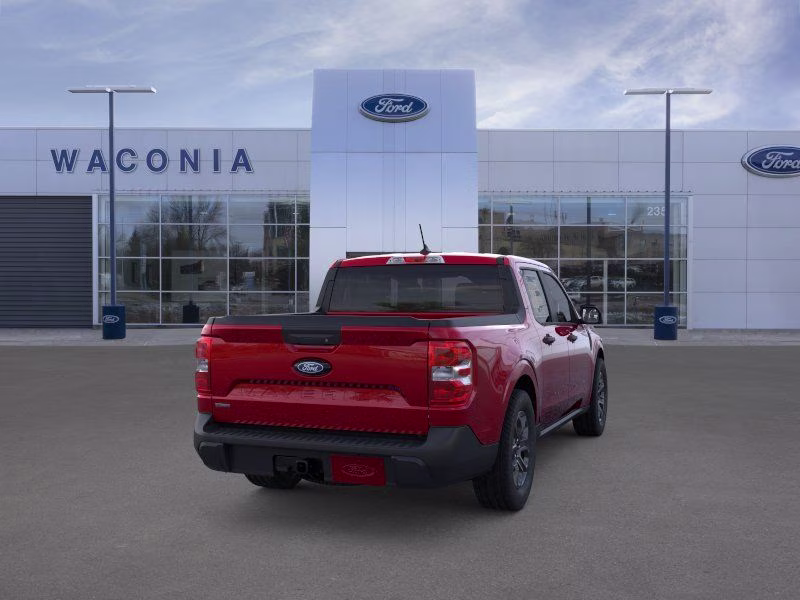 2026 Ruby Red Metallic Tinted Clearcoat Ford Maverick XLT AWD Truck