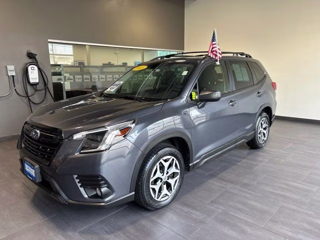 2023 Magnetite Gray Metallic Subaru Forester Premium AWD SUV