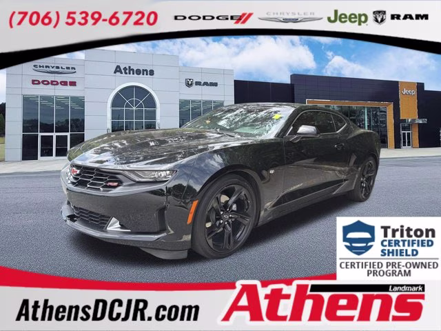 2023 Black Chevrolet Camaro 1LT RWD Coupe