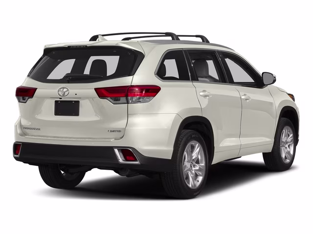 2017 Blizzard Pearl Toyota Highlander Limited Platinum AWD SUV