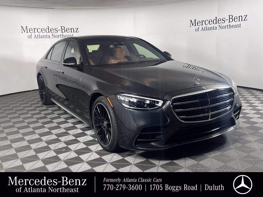 2025 Graphite Gray Mercedes-Benz S-Class S 580 AWD Sedan