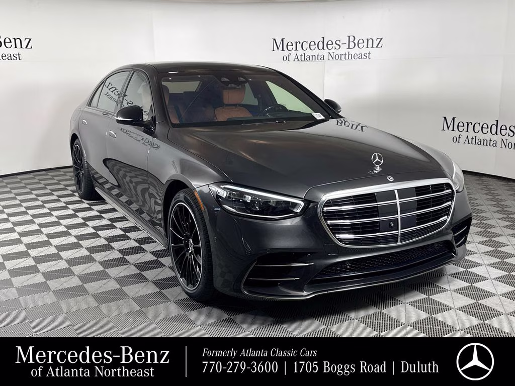 2025 Graphite Gray Metallic Mercedes-Benz S-Class S 580 AWD Sedan
