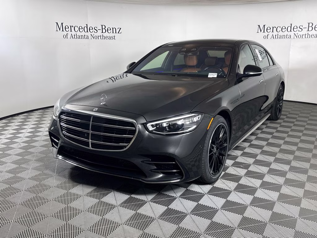 2025 Graphite Gray Metallic Mercedes-Benz S-Class S 580 AWD Sedan