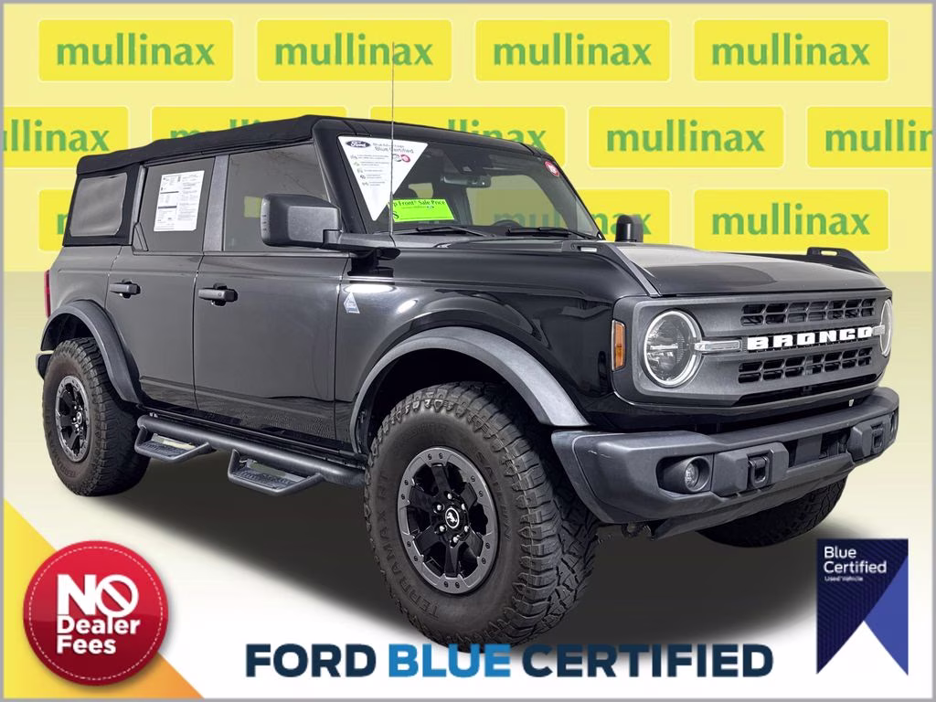 2022 Shadow Black Ford Bronco Black Diamond 4X4 SUV