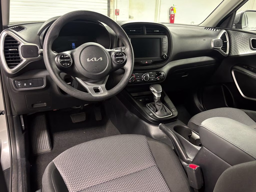 2025 Steel Gray Kia Soul LX FWD Hatchback