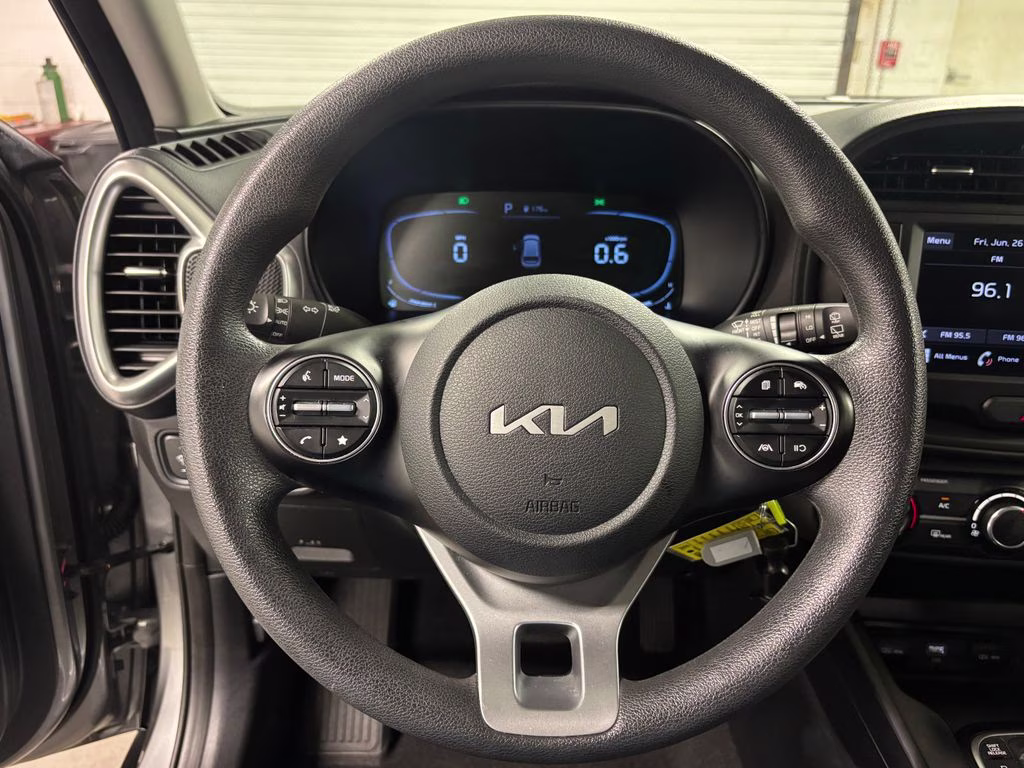 2025 Steel Gray Kia Soul LX FWD Hatchback