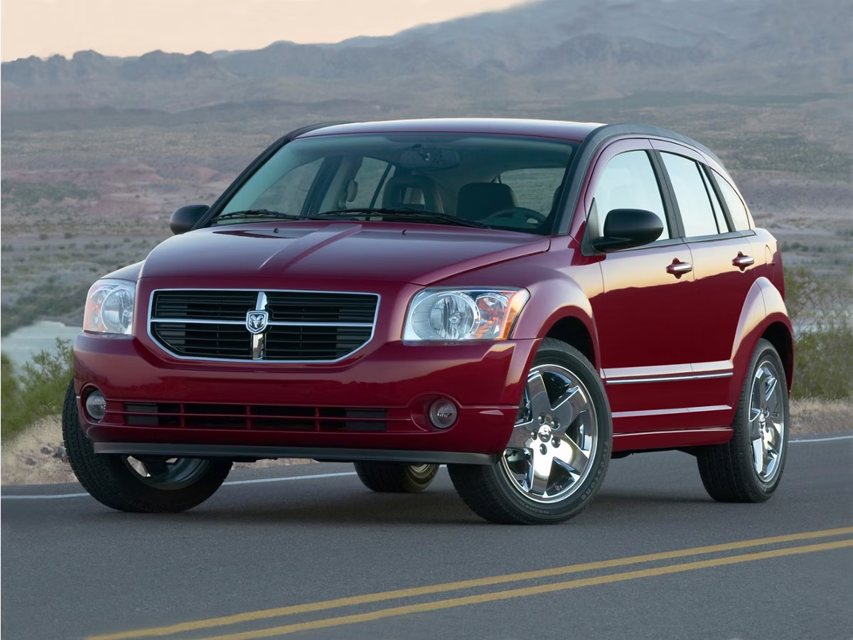 2008 Light Khaki Metallic Clearcoat Dodge Caliber SXT FWD Hatchback