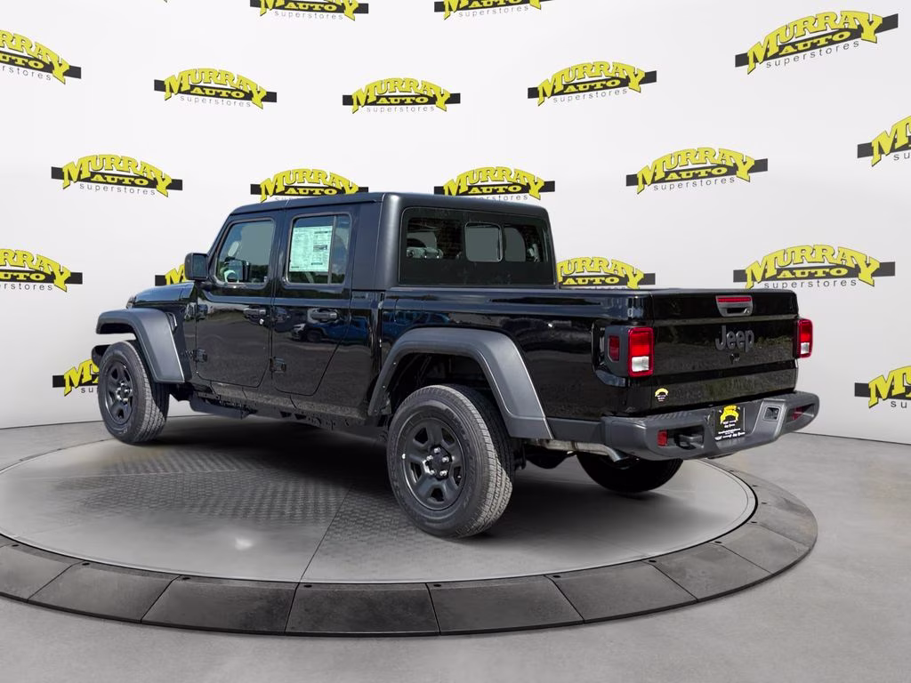 2026 Black Clearcoat Jeep Gladiator Sport 4X4 Truck