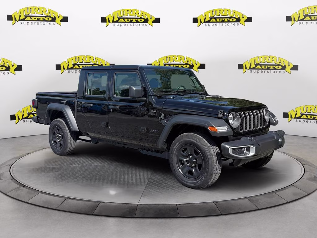 2026 Black Clearcoat Jeep Gladiator Sport 4X4 Truck