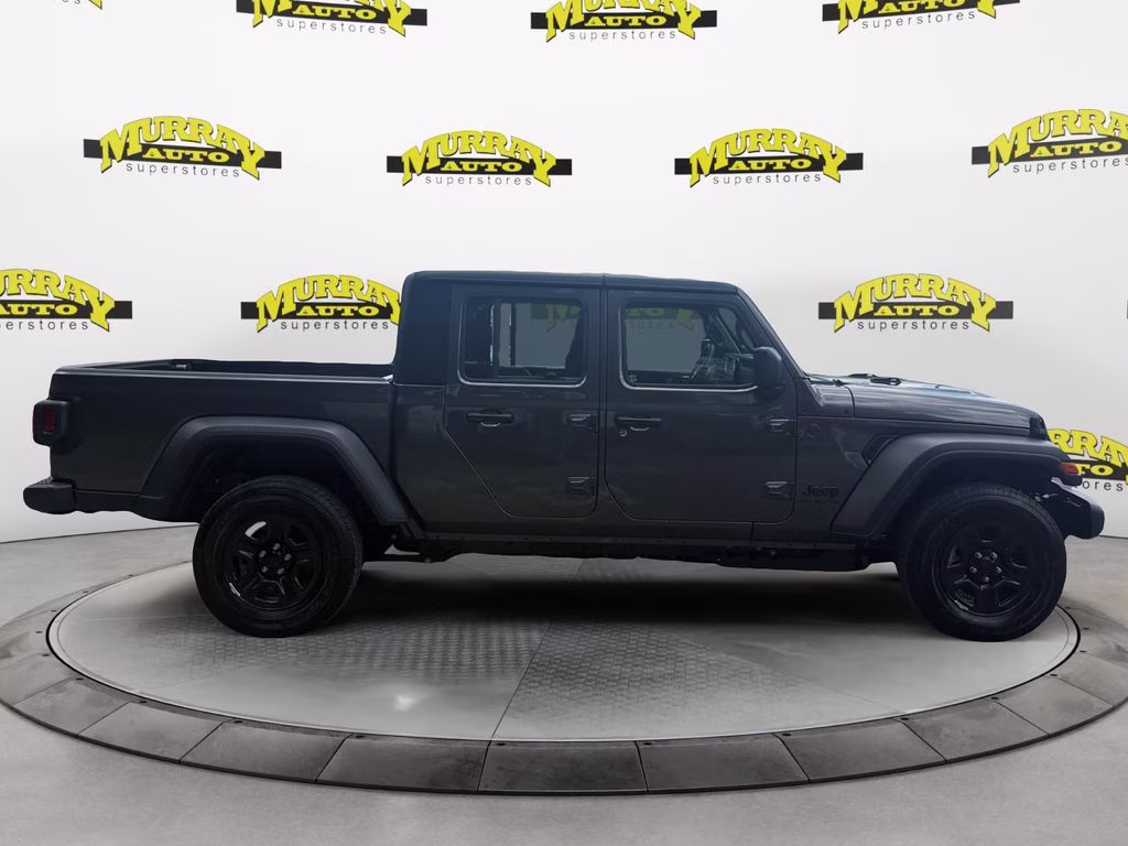 2026 Granite Crystal Metallic Clearcoat Jeep Gladiator Sport 4X4 Truck