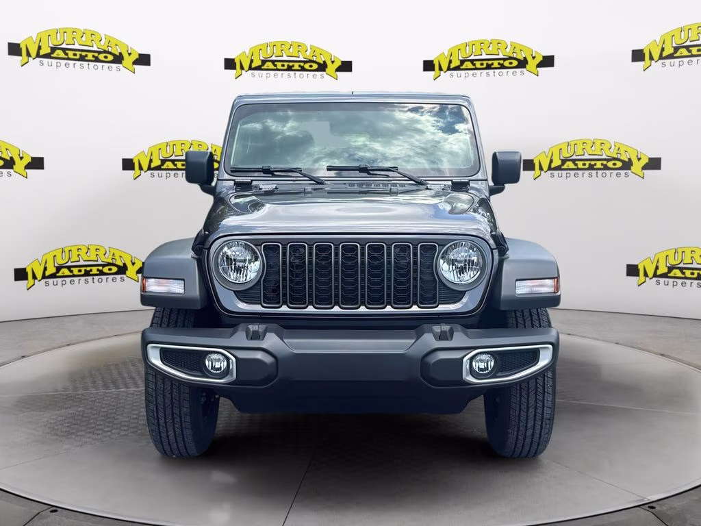 2026 Granite Crystal Metallic Clearcoat Jeep Gladiator Sport 4X4 Truck