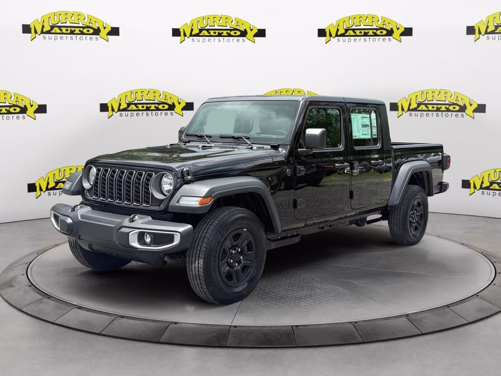 2026 Black Clearcoat Jeep Gladiator Sport 4X4 Truck