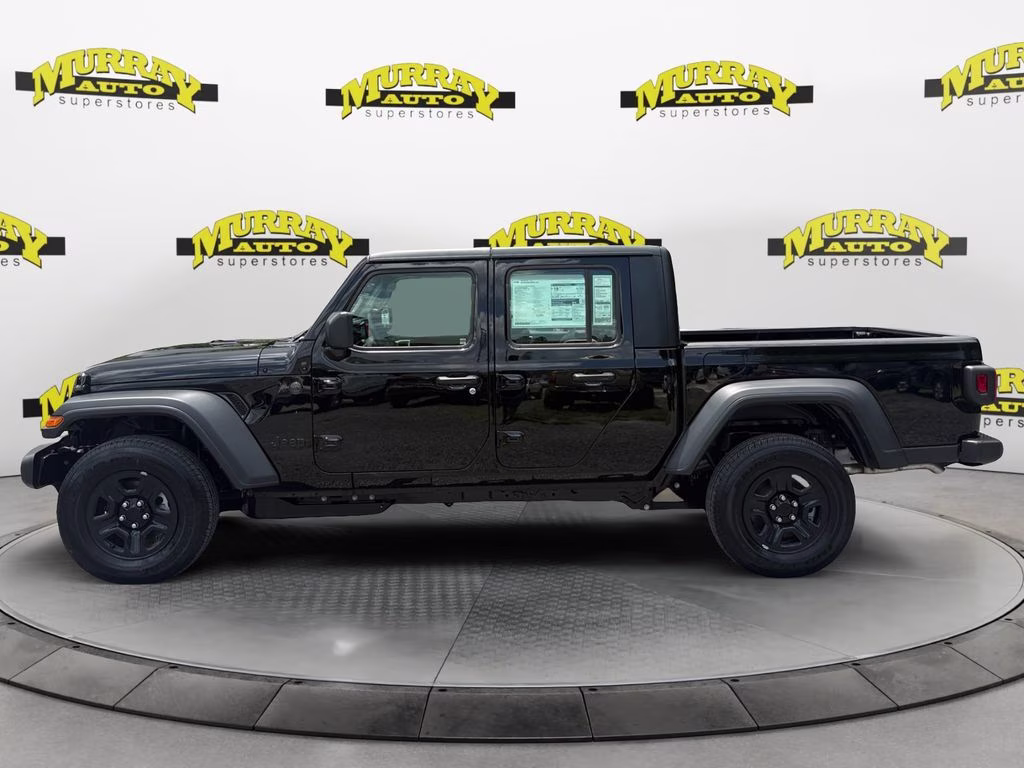 2026 Black Clearcoat Jeep Gladiator Sport 4X4 Truck
