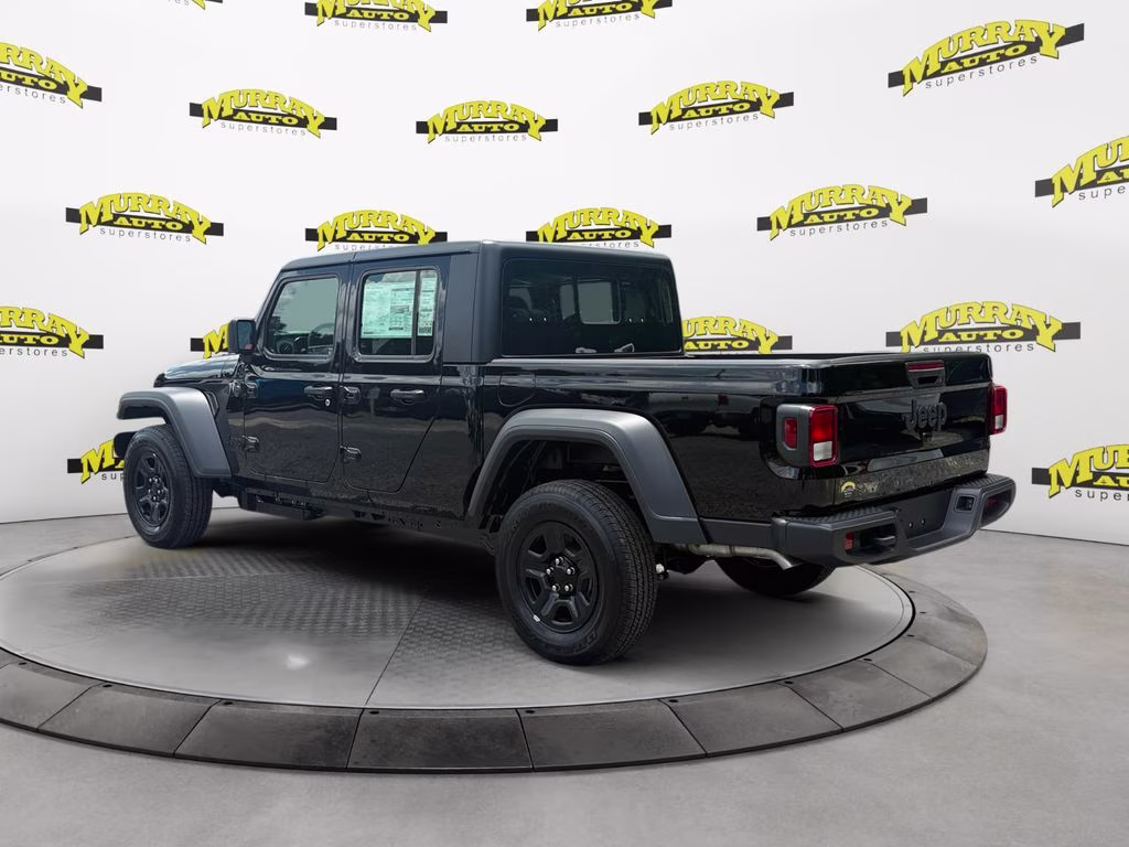 2026 Black Clearcoat Jeep Gladiator Sport 4X4 Truck