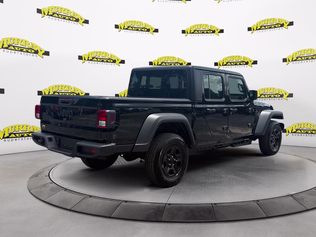 2026 Black Clearcoat Jeep Gladiator Sport 4X4 Truck