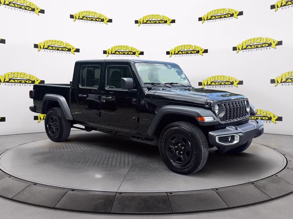 2026 Black Clearcoat Jeep Gladiator Sport 4X4 Truck