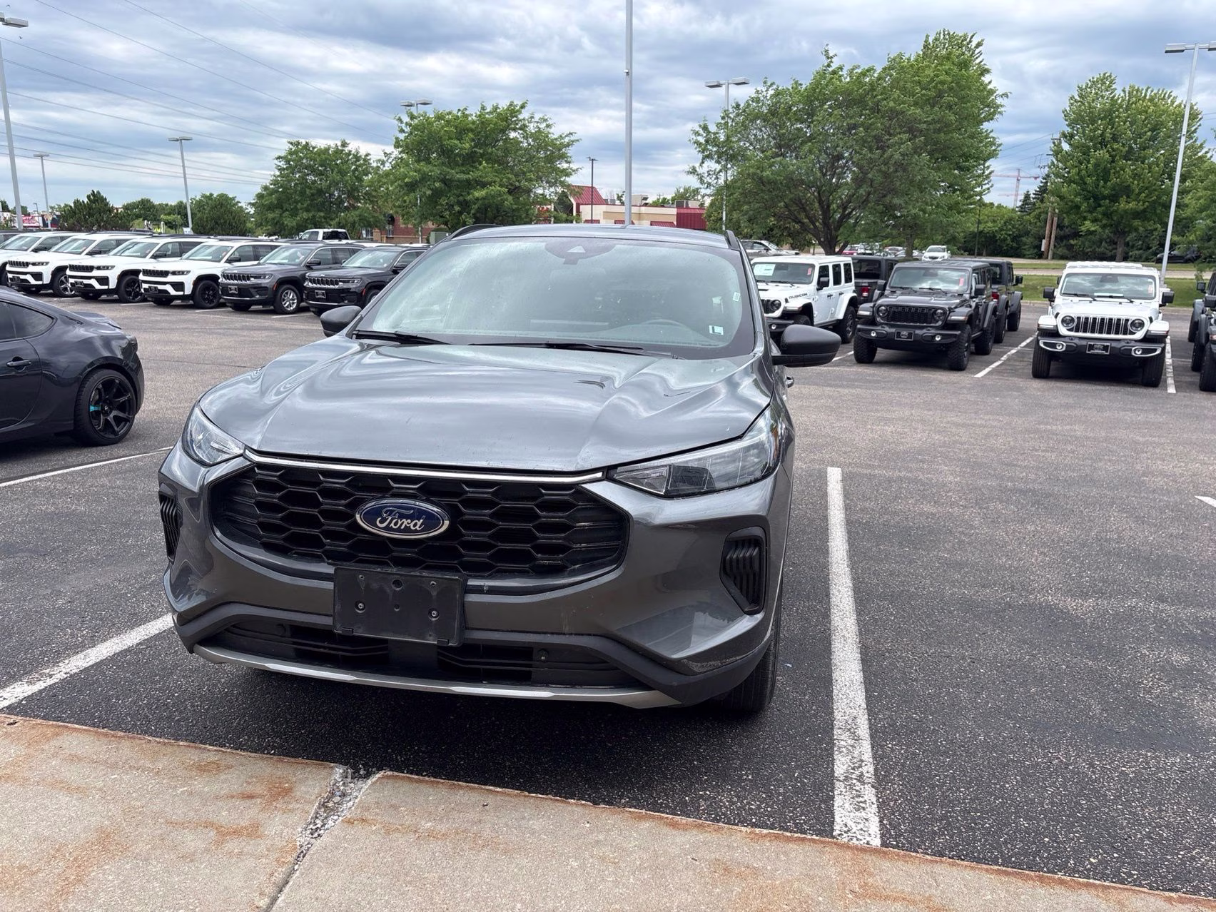2025 Gray Metallic Ford Escape ST-Line AWD SUV